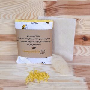 Bienenwachs-Wickel Gr. 2 gelb/Biene