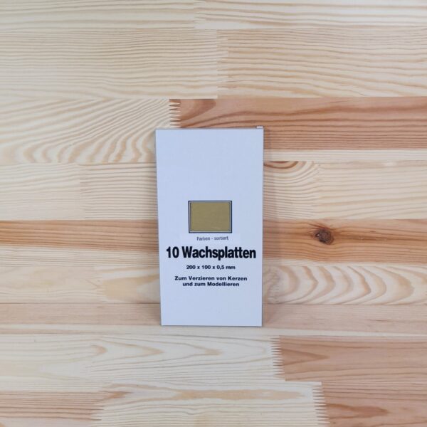 Wachsfolien Set farbig