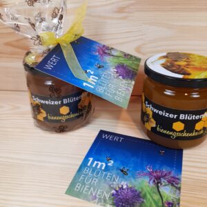 Blütenhonig mit Wert-Bon Blühfläche 1 m2