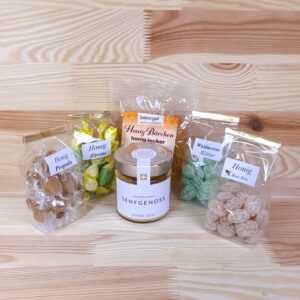 Produkte aus Honig und dem Bienenstock