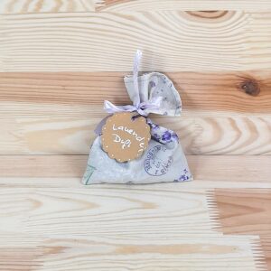Lavendel-Säckli mit Lavendelmuster