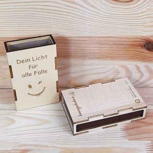 Zündhholzschachtel für alle F.